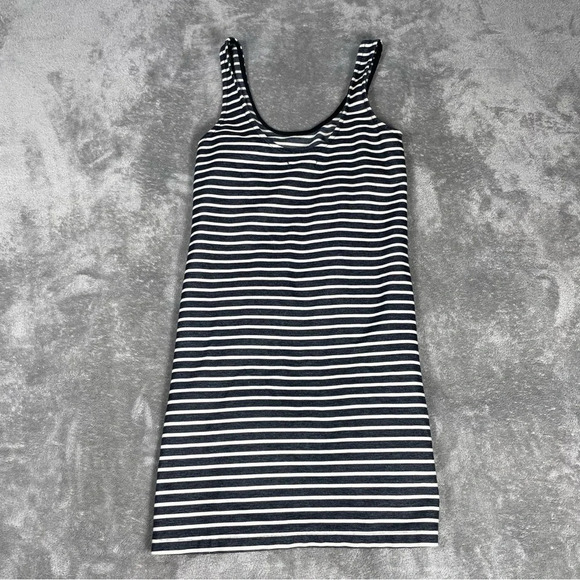 Madewell Dress Women’s Sz XXS Effortless Striped Tank Minimalistic - Picture 4 of 7